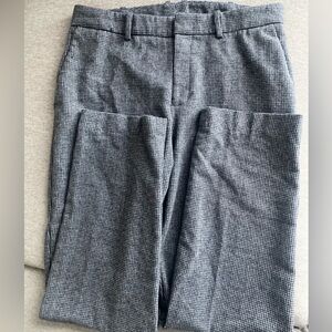 MNG Gray Houndstooth wool trousers